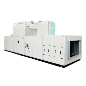 Combination rotary dehumidifier unit